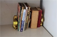 COOK BOOKS AND BOOK ENDS