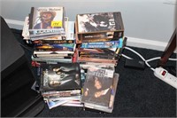 ASSORTED VHS AND CD’S,