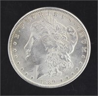 1880 Philadelphia Choice BU Morgan Silver Dollar