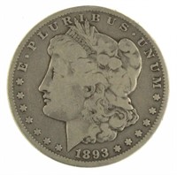 1893 Carson City Morgan Silver Dollar *KEY Date