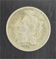 1874 Liberty 3 Cent Nickel *Better Date