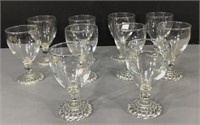 Vintage Candlewick Parfait Cups -10
