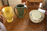 McCoy and California Vases, Hall Bowls