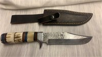Louis Martin Deer Stag knife w/ sheath