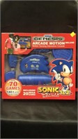 Sega Genesis arcade motion deluxe.  Sonic the