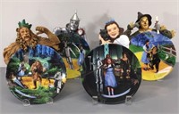Wizard of OZ Collector Plates -Dorothy & Gang