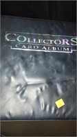 Collector card album.  Football cards.