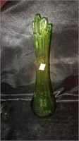 MCM green vase
