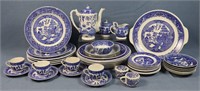 Lot of 38 pc. Blue Willow China