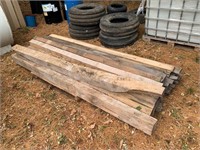 Pallet of wood boards /posts