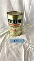 Old Havoline Motor Oil Can. Unopened