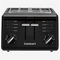 CUISINART CPT-142BKC 4-Slice Compact Toaster,