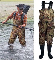 PELLOR Fishing Hunting Chest Waders Camo Hunting