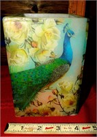Peacock Battery Candle Holder