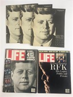 JFK 1980's Dallas Morning News, Life Magazine