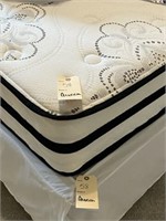 QUEEN SIZE MATTRESS &, BOXSPRING & FRAME