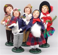 (5) Byer's Choice LTD. "The Carolers" Figures
