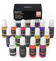 New Nicpro 15 Colors Epoxy Resin Dye, Liquid