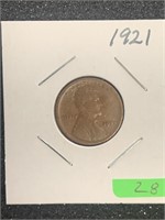 1921 LINCOLN WHEAT BACK CENT