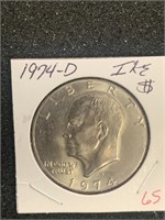 1974-D EISENHOWER DOLLAR ***NICE LOOKING COIN***