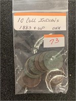 (BAG OF ) "CULL" INDIAN HEAD CENTS (1883 & UP)