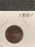 1881 INDIAN HEAD CENT