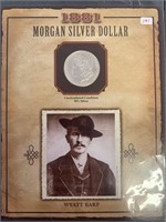 1881-S MORGAN SILVER DOLLAR ***WYATT EARP*** (90%