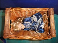 Basket with Collectors Doll