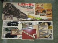 Lionel Electric Train Set. "Black River Freight"