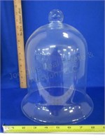 Victorian Blown Glass Bell Shaped Dome