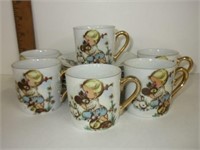 12pc Demitasse Cups & Saucers