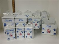 14pc Germany Canister & Spice Set