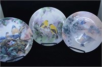 (6) W.S. GEORGE BIRD THEMED COLLECTOR PLATES WITH
