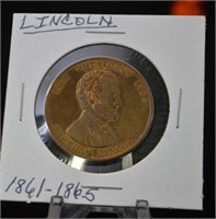 ABRAHAM LINCOLN COMMEMORATIVE COIN