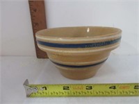 Miniature Blue Band Stoneware Bowl