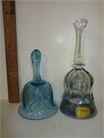 Viking Glass Bell & Germany Lead Crystal Bell