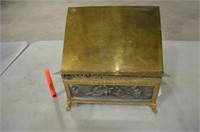 BRASS BIBLE HOLDER WITH ADJUSTABLE EASEL