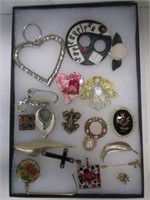 Costume Jewelry Pin, Key chains, Etc. Case Not