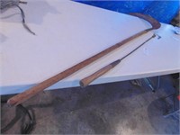 scythe, weedhook with handle