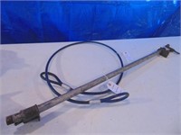 bar clamp, bike lock cable