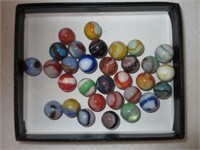 Lot of 30 Old Marbles