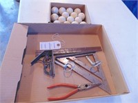 Golf balls , misc tools