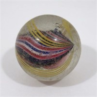 1 7/8" German Swirl Marble. Has chips.