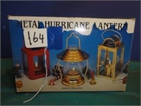 Metal Hurricane Lantern Candle Holder