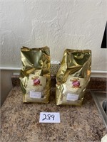 2 5lb bags Gillies Coffee