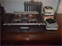 AMPEX REEL TO REEL TAPE RECORDER