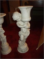 CHERUB PLANTERS (PLASTER)