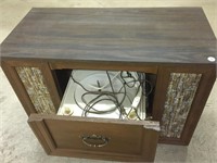 Stereo in Cabinet