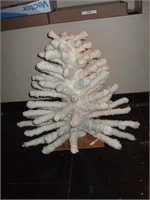 WOOL WRAPPED HANGERS, CHRISTMAS TREE