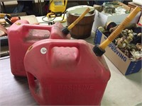 2 - 5 Gal Gas Cans